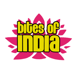 Bites of India logo.